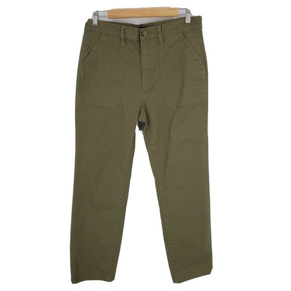J Crew 10" Highest Rise Utility Straight Leg Pants - Picture 1 of 4